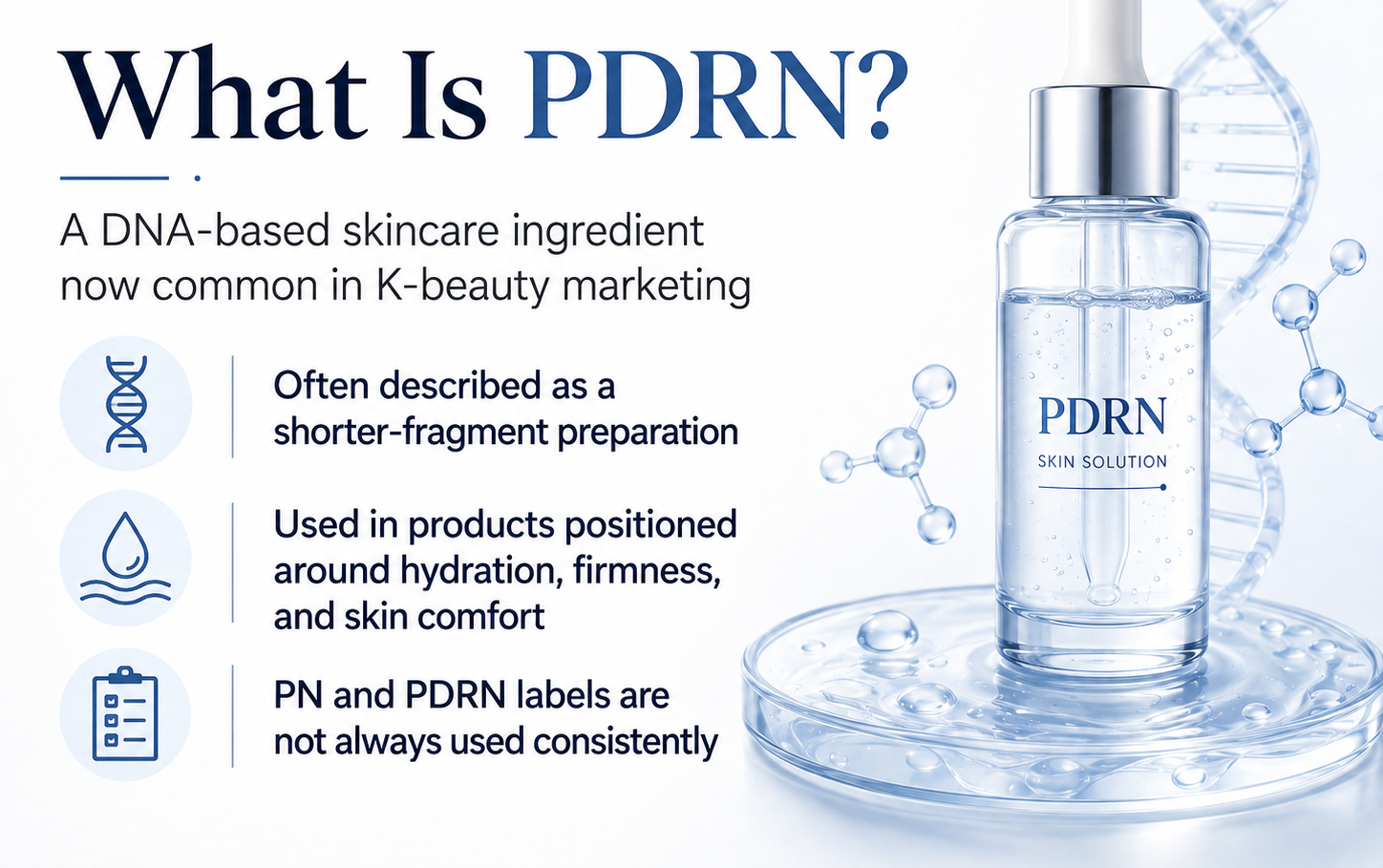 What is PDRN skincare and how DNA-derived fragments are used in skincare