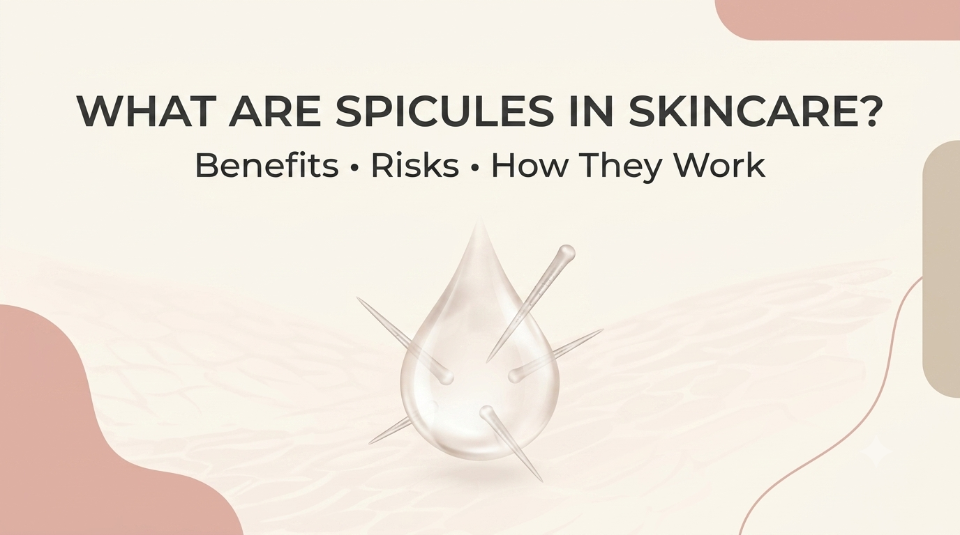 What are spicules in skincare and how the K-beauty technology works