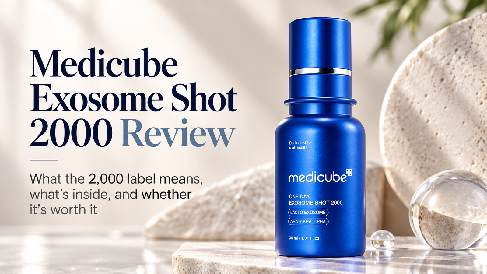 Medicube Exosome Shot 2000 review and buying guide